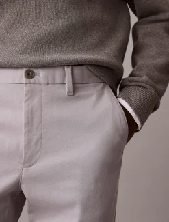 Calvin Klein Slim Fit Chino-Hose aus Stretch-Baumwolle^Herren Hosen & Shorts|Anzüge