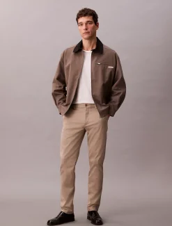 Calvin Klein Slim Fit Chino-Hose aus Stretch-Baumwolle^Herren Hosen & Shorts