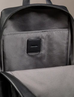Calvin Klein Slim Saffiano-Rucksack mit Emblem-Logo^Herren RucksäckeFrisch Eingetroffen|Taschen