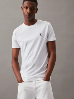 Calvin Klein Slim T-Shirt aus Baumwolle^Herren T-shirts