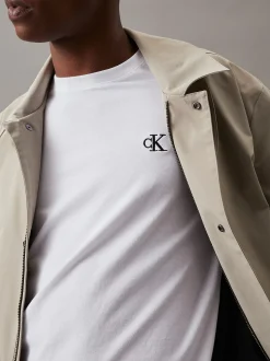 Calvin Klein Slim T-Shirt aus Baumwolle^Herren T-shirts