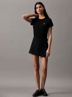 Calvin Klein Slim T-Shirt aus Baumwolle^Damen T-shirts & Tops