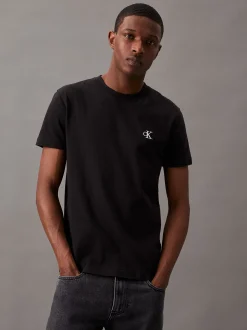 Calvin Klein Slim T-Shirt aus Baumwolle^Herren T-shirts