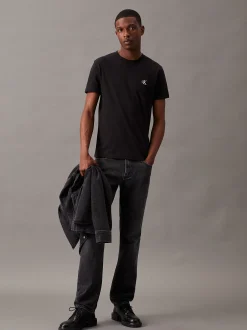 Calvin Klein Slim T-Shirt aus Baumwolle^Herren T-shirts