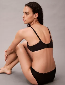 Calvin Klein Slip - Micro Stretch with Lace^Damen Unterhosen