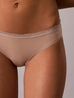 Calvin Klein Slip - Micro Stretch with Lace^Damen Unterhosen