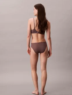 Calvin Klein Slip - Micro Stretch with Lace^Damen Unterhosen
