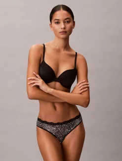 Calvin Klein Slip - Micro Stretch with Lace^Damen Unterhosen