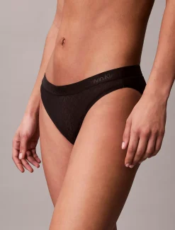 Calvin Klein Slip - Microfibre Lace^Damen Dessous|Unterhosen