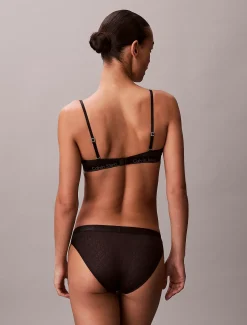 Calvin Klein Slip - Microfibre Lace^Damen Dessous|Unterhosen