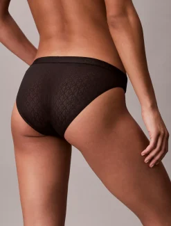 Calvin Klein Slip - Microfibre Lace^Damen Dessous|Unterhosen