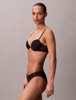 Calvin Klein Slip - Microfibre Lace^Damen Dessous|Unterhosen