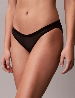 Calvin Klein Slip - Minimalist Mesh^Damen Dessous|Unterhosen