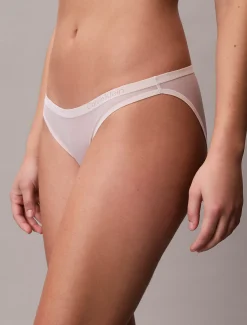 Calvin Klein Slip - Minimalist Mesh^Damen Dessous|Unterhosen