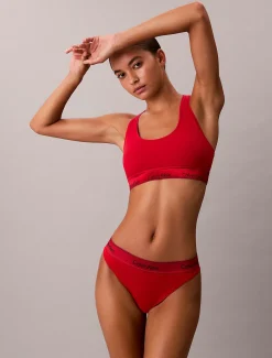 Calvin Klein Slip mit hohem Beinausschnitt - Icon Cotton Modal^Damen Unterhosen