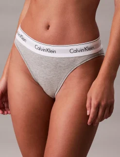 Calvin Klein Slip mit hohem Beinausschnitt - Icon Cotton Modal^Damen Unterhosen