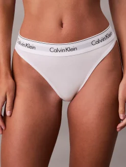 Calvin Klein Slip mit hohem Beinausschnitt - Icon Cotton Modal^Damen Unterhosen