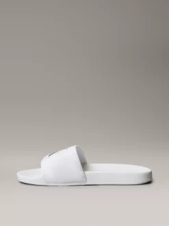 Calvin Klein Slippers aus Canvas mit Logo^Damen Slippers