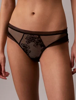 Calvin Klein Slips - CK Floral Lace^Damen Dessous|Unterhosen