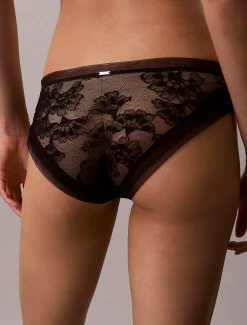Calvin Klein Slips - CK Floral Lace^Damen Dessous|Unterhosen