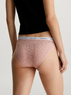 Calvin Klein Slips mit Spitzenbesatz^Damen Unterhosen