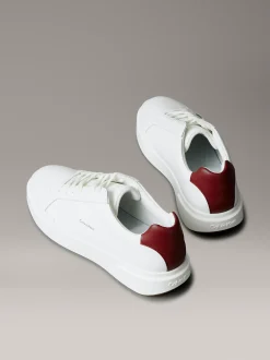 Calvin Klein Sneakers aus Leder mit charakteristischem Logo^Herren SneakerFrisch Eingetroffen