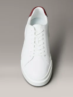 Calvin Klein Sneakers aus Leder mit charakteristischem Logo^Herren SneakerFrisch Eingetroffen