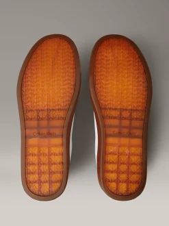 Calvin Klein Sneakers aus Leder mit charakteristischem Logo^Herren SneakerFrisch Eingetroffen