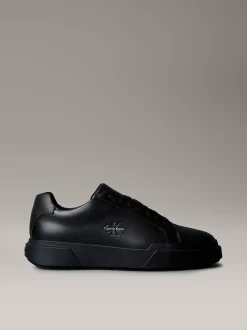 Calvin Klein Sneakers aus Leder mit charakteristischem Logo^Herren SneakerFrisch Eingetroffen