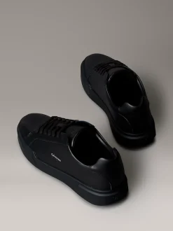 Calvin Klein Sneakers aus Leder mit charakteristischem Logo^Herren SneakerFrisch Eingetroffen