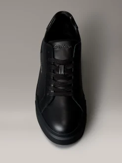 Calvin Klein Sneakers aus Leder mit charakteristischem Logo^Herren SneakerFrisch Eingetroffen