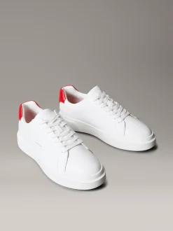 Calvin Klein Sneakers aus Leder mit charakteristischem Logo^Herren SneakerFrisch Eingetroffen
