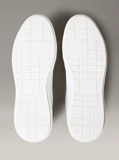 Calvin Klein Sneakers aus Leder mit charakteristischem Logo^Herren SneakerFrisch Eingetroffen