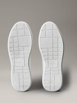 Calvin Klein Sneakers aus Leder mit charakteristischem Logo^Herren SneakerFrisch Eingetroffen