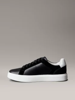 Calvin Klein Sneakers aus Leder und Wildleder mit flexibler Sohle^Herren SneakerFrisch Eingetroffen
