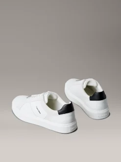 Calvin Klein Sneakers aus Leder und Wildleder mit flexibler Sohle^Herren SneakerFrisch Eingetroffen