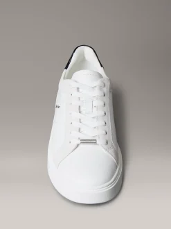 Calvin Klein Sneakers aus Leder und Wildleder mit flexibler Sohle^Herren SneakerFrisch Eingetroffen