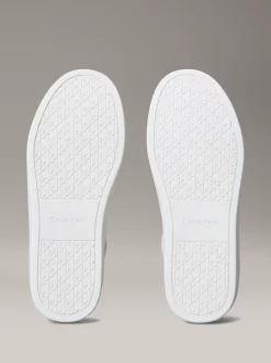 Calvin Klein Sneakers aus Leder und Wildleder mit flexibler Sohle^Herren SneakerFrisch Eingetroffen