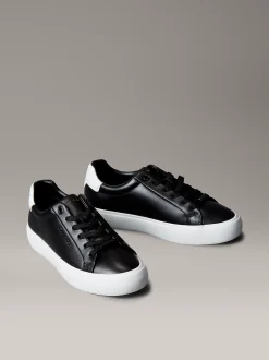 Calvin Klein Sneakers aus weichem Leder mit Logoprägung^Damen SneakerFrisch Eingetroffen