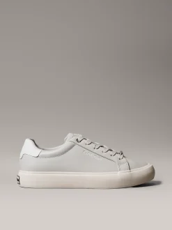 Calvin Klein Sneakers aus weichem Leder mit Logoprägung^Damen SneakerFrisch Eingetroffen