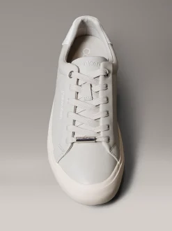 Calvin Klein Sneakers aus weichem Leder mit Logoprägung^Damen SneakerFrisch Eingetroffen