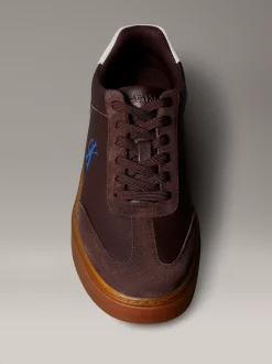 Calvin Klein Sneakers mit flexibler Sohle aus getrommeltem Leder^Herren SneakerFrisch Eingetroffen