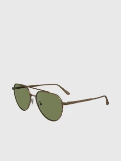 Calvin Klein Sonnenbrille Aviator CK24100S^Damen Sonnenbrillen|BademodeFrisch Eingetroffen