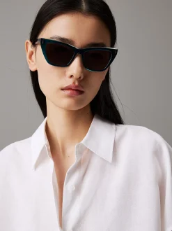 Calvin Klein Sonnenbrille Butterfly CK24505S^Damen Sonnenbrillen|BademodeFrisch Eingetroffen