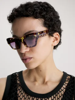 Calvin Klein Sonnenbrille Butterfly CK23503S^Damen Sonnenbrillen