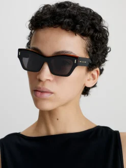 Calvin Klein Sonnenbrille Butterfly CK23503S^Damen Sonnenbrillen