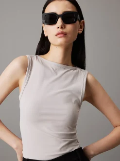 Calvin Klein Sonnenbrille Butterfly CK24512S^Damen Sonnenbrillen|BademodeFrisch Eingetroffen