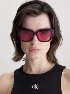 Calvin Klein Sonnenbrille Butterfly CKJ23608S^Damen Sonnenbrillen