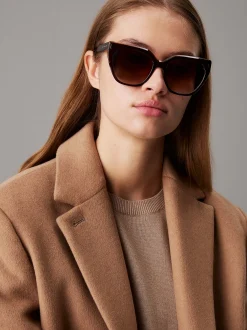 Calvin Klein Sonnenbrille Butterfly CK24535S^Damen Sonnenbrillen