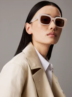 Calvin Klein Sonnenbrille Butterfly CK24512S^Damen Sonnenbrillen|BademodeFrisch Eingetroffen